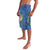 Hawaii Pikake and Maile Lei Lavalava Honu Polynesian Pattern Blue Color