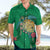 Hawaii Pikake and Maile Lei Hawaiian Shirt Honu Polynesian Pattern Green Color