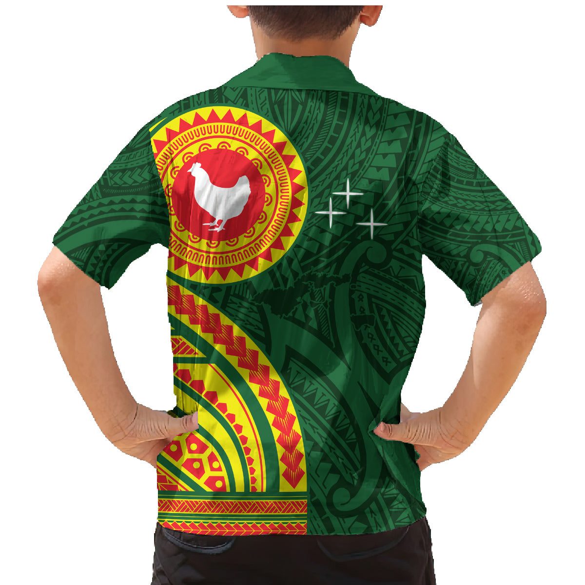 Manu'a Cession Day Family Matching Mermaid Dress and Hawaiian Shirt Polynesian Pattern