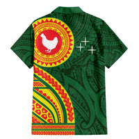 Manu'a Cession Day Family Matching Mermaid Dress and Hawaiian Shirt Polynesian Pattern