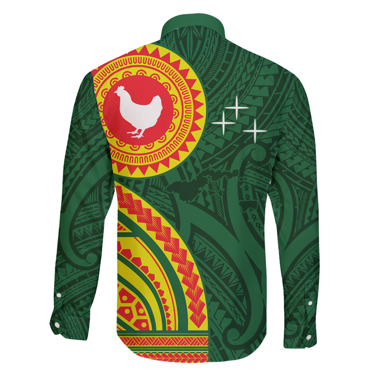 Manu'a Cession Day Family Matching Mermaid Dress and Hawaiian Shirt Polynesian Pattern