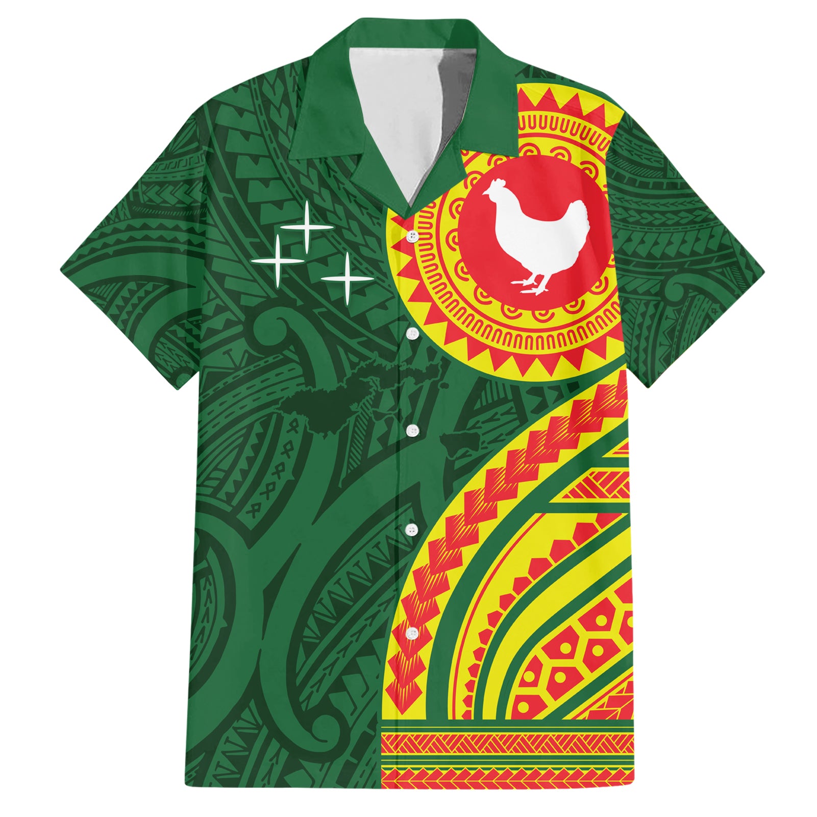 Manu'a Cession Day Hawaiian Shirt Polynesian Pattern