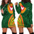 Manu'a Cession Day Hoodie Dress Polynesian Pattern