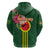 Manu'a Cession Day 120th Anniversary Hoodie Polynesian Pattern and Hibiscus Flower