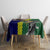 Manu'a Island and American Samoa Tablecloth Rooster and Eagle Mascot