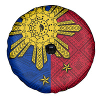 Philippines Sun Batok Tattoo Spare Tire Cover Polynesian and Yakan Pattern