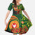 Proud of Manu'a Islands Family Matching Mermaid Dress and Hawaiian Shirt Rooster and Polynesian Art Wing Style