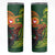 Proud of Manu'a Islands Skinny Tumbler Rooster and Polynesian Art Wing Style
