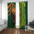Proud of Manu'a Islands Window Curtain Rooster and Polynesian Art Wing Style