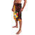 Tonga Culture Lavalava Ngatu Pattern with Plumeria and Hibiscus