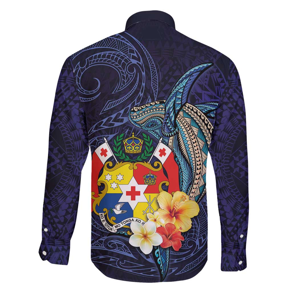 Tonga Vava'u Humpback Whale Blue Water Family Matching Short Sleeve Bodycon Dress and Hawaiian Shirt Polynesian Hibiscus Flowers LT03 - Polynesian Pride