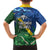 Solomon Islands Polynesian Tribal Shark and Crocodile Kid Hawaiian Shirt