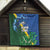 Solomon Islands Polynesian Tribal Shark and Crocodile Quilt