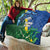 Solomon Islands Polynesian Tribal Shark and Crocodile Quilt
