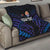 Personalised Tahiti Triathlon Polynesian Pattern Quilt