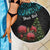 Personalized New Zealand Christmas Beach Blanket Maori Santa Pikorua and Pohutukawa Meri Kirihimete LT03 - Polynesian Pride