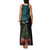 Personalized New Zealand Christmas Family Matching Tank Maxi Dress and Hawaiian Shirt Maori Santa Pikorua and Pohutukawa Meri Kirihimete LT03 - Polynesian Pride