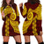 Tonga High School Hoodie Dress Traditional Ngatu and Polynesian Pattern LT03 - Polynesian Pride