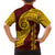 Tonga High School Kid Hawaiian Shirt Traditional Ngatu and Polynesian Pattern LT03 - Polynesian Pride