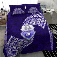 Tonga Tupou High School Bedding Set Traditional Ngatu and Polynesian Pattern LT03 - Polynesian Pride