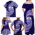 Tonga Tupou High School Family Matching Off Shoulder Maxi Dress and Hawaiian Shirt Traditional Ngatu and Polynesian Pattern LT03 - Polynesian Pride