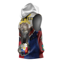 Custom Philippines World Champion Boxing Sleeveless Hoodie Eagle-Grunge Design LT03 - Polynesian Pride