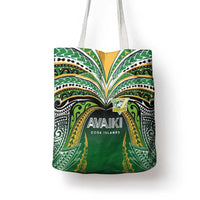 Cook Islands Rugby League Tote Bag Avaiki Tatau Tribal Motifs Black Color LT03 - Polynesian Pride