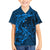 Polynesian Dolphin Valentine Day Family Matching Long Sleeve Bodycon Dress and Hawaiian Shirt Hibiscus and Tribal Tattoo Blue Style LT03 Son's Shirt Blue - Polynesian Pride