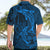 Polynesian Dolphin Valentine Day Hawaiian Shirt Hibiscus and Tribal Tattoo Blue Style LT03 - Polynesian Pride