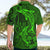 Polynesian Dolphin Valentine Day Hawaiian Shirt Hibiscus and Tribal Tattoo Green Style LT03 - Polynesian Pride