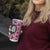 Pink Taniko Motif Aotearoa Manaia and Silver Fern Tumbler Cup