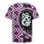 Purple Taniko Motif Aotearoa Manaia and Silver Fern Rugby Jersey