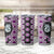 Purple Taniko Motif Aotearoa Manaia and Silver Fern Tumbler Cup