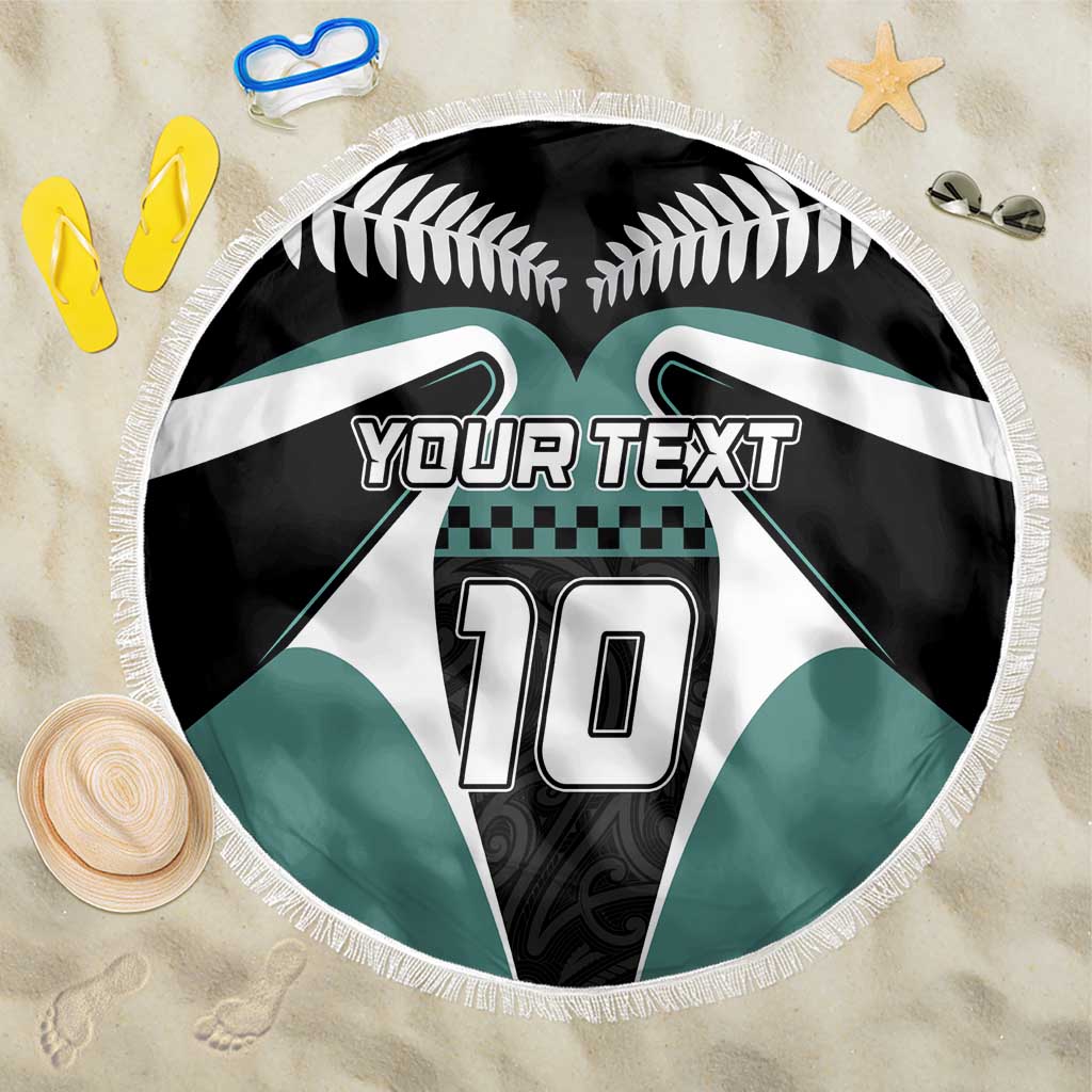 Custom New Zealand Bicycle 2025 Beach Blanket