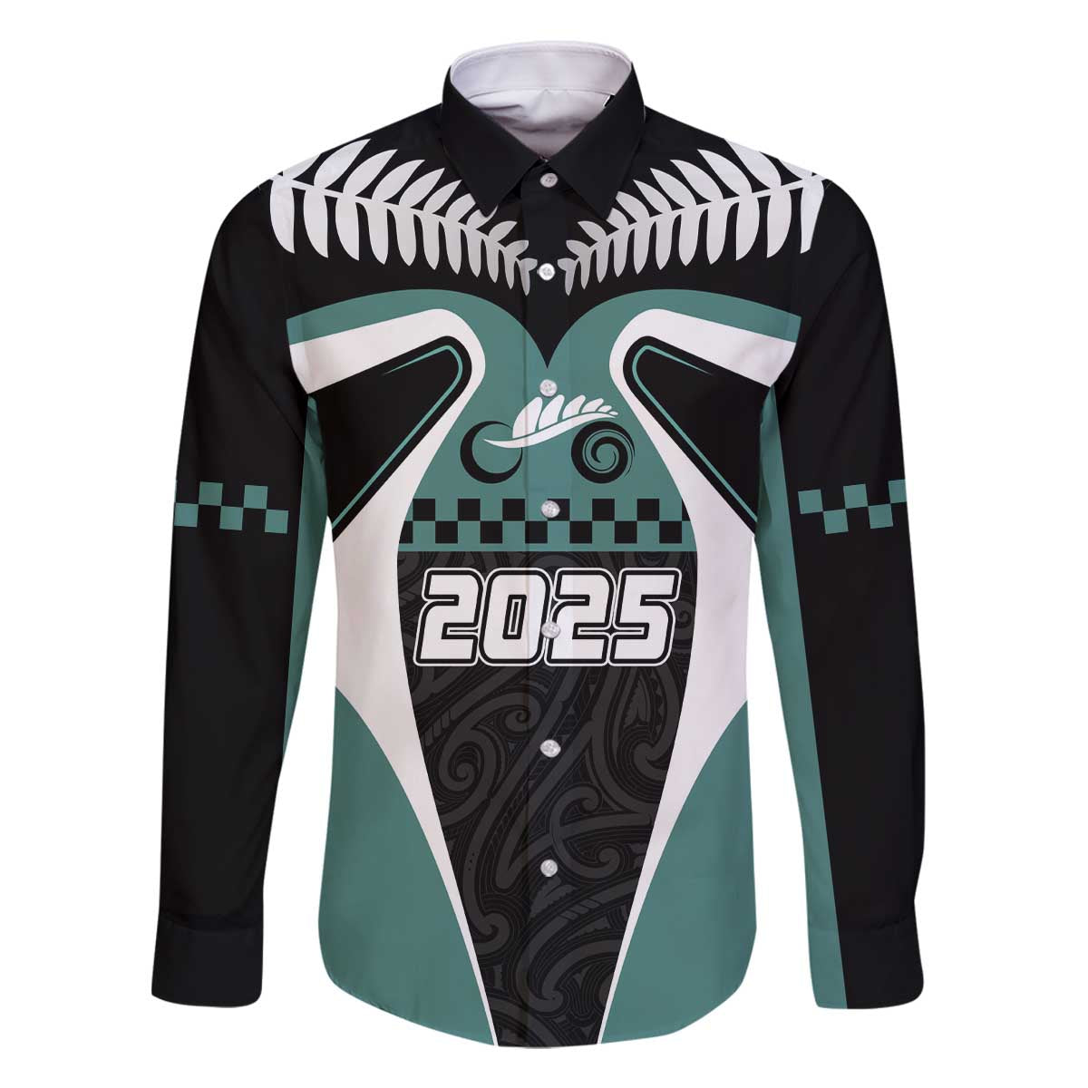 Custom New Zealand Bicycle 2025 Family Matching Off The Shoulder Long Sleeve Dress and Hawaiian Shirt
