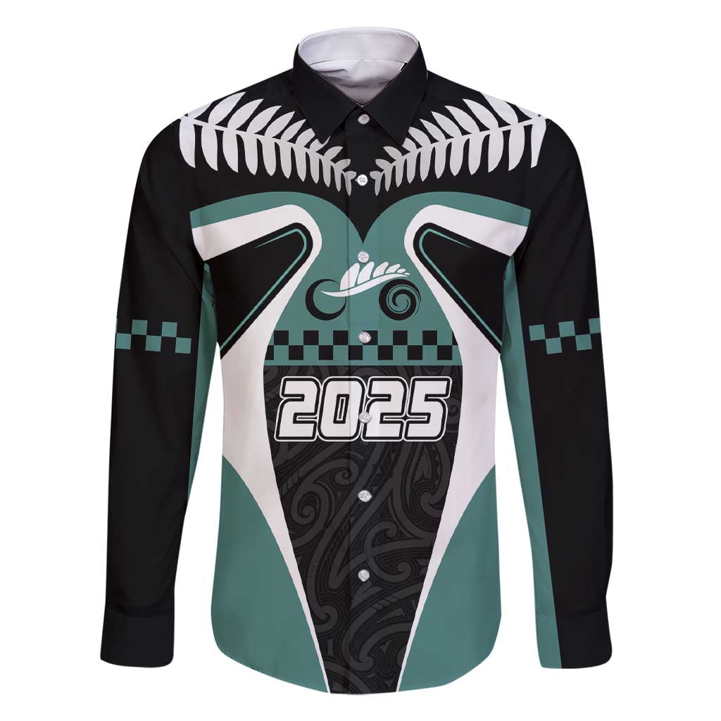 Custom New Zealand Bicycle 2025 Family Matching Short Sleeve Bodycon Dress and Hawaiian Shirt