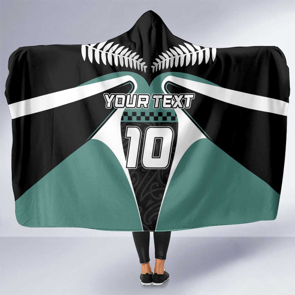 Custom New Zealand Bicycle 2025 Hooded Blanket