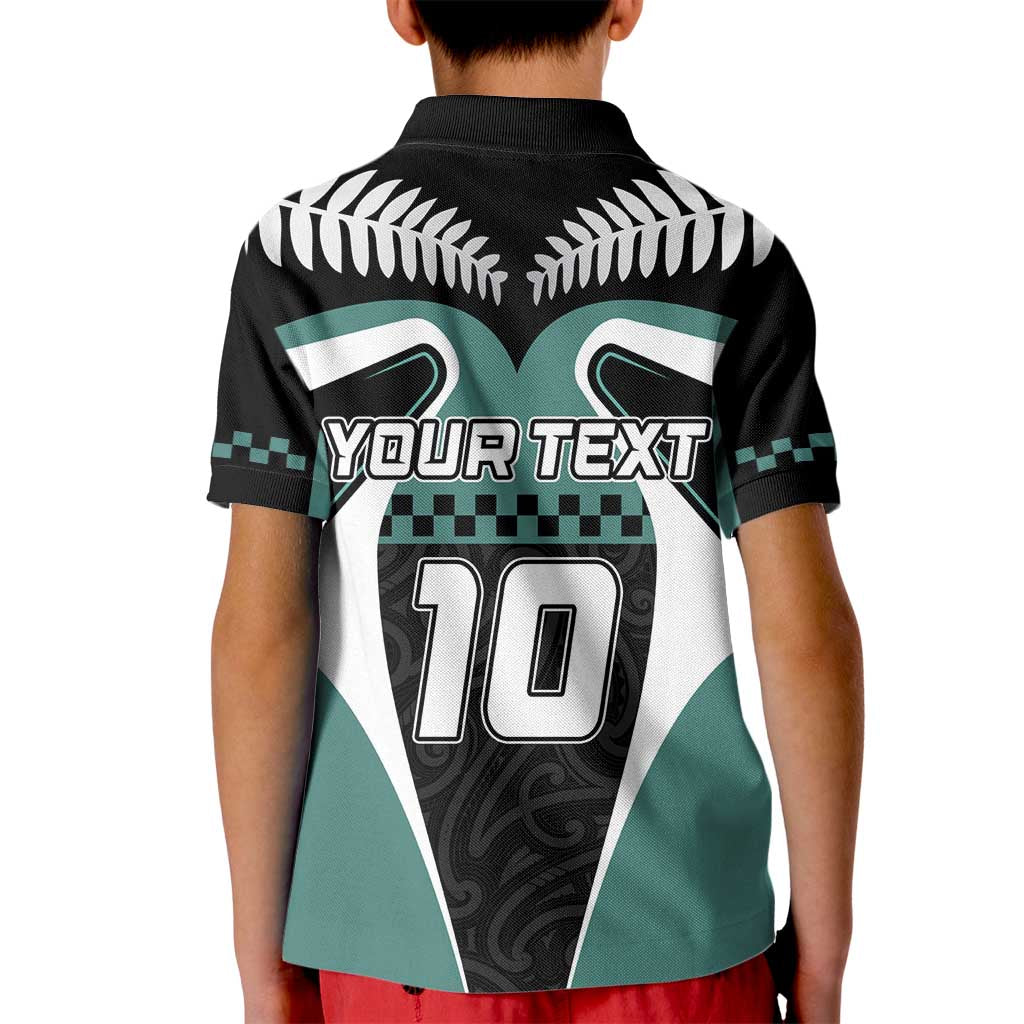 Custom New Zealand Bicycle 2025 Kid Polo Shirt
