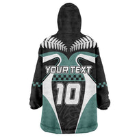 Custom New Zealand Bicycle 2025 Wearable Blanket Hoodie