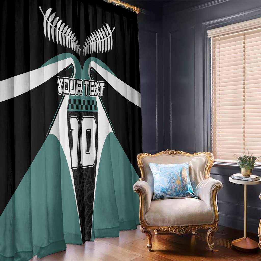 Custom New Zealand Bicycle 2025 Window Curtain