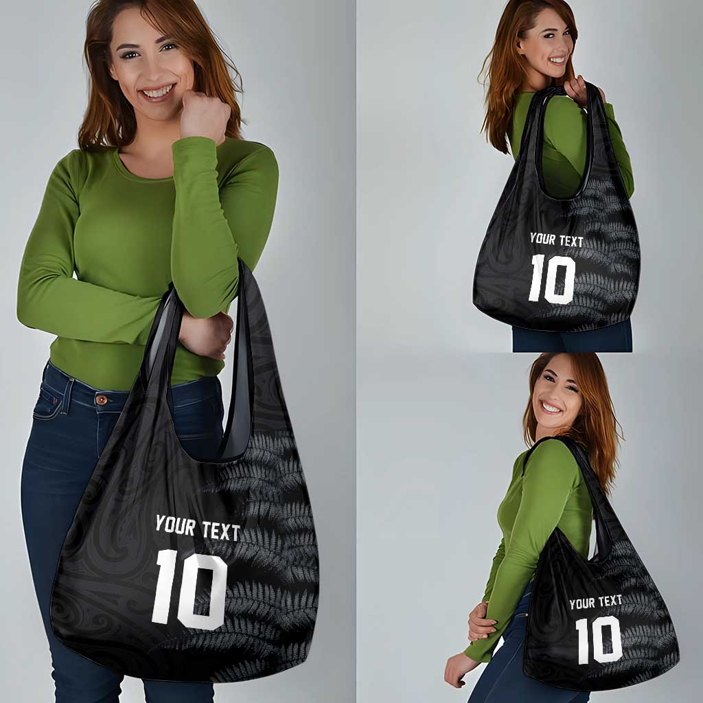 Custom New Zealand Football-Towards World Cup 2026 Grocery Bag