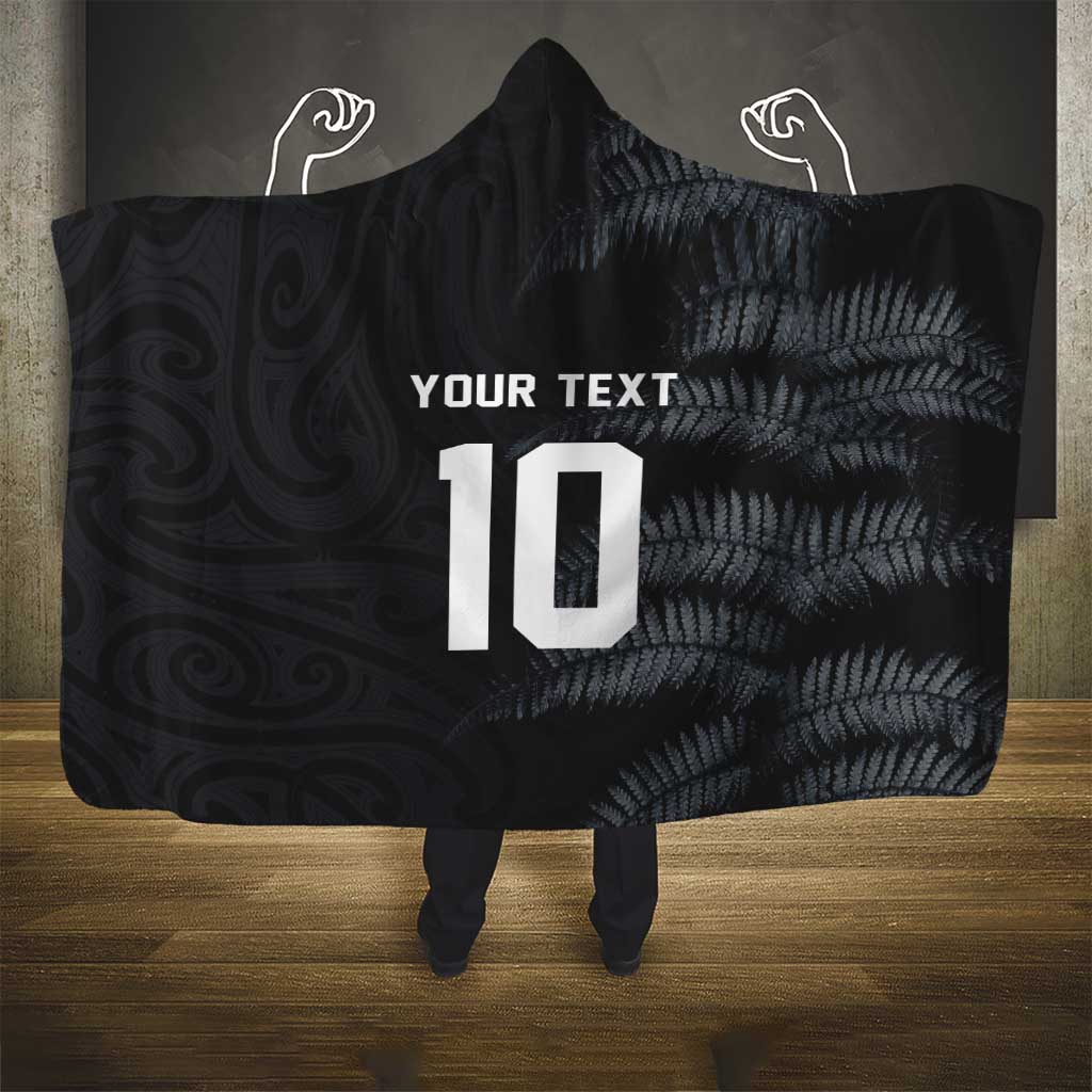 Custom New Zealand Football-Towards World Cup 2026 Hooded Blanket