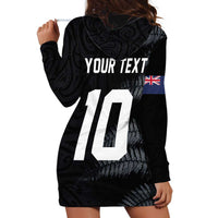 Custom New Zealand Football-Towards World Cup 2026 Hoodie Dress LT03 - Polynesian Pride