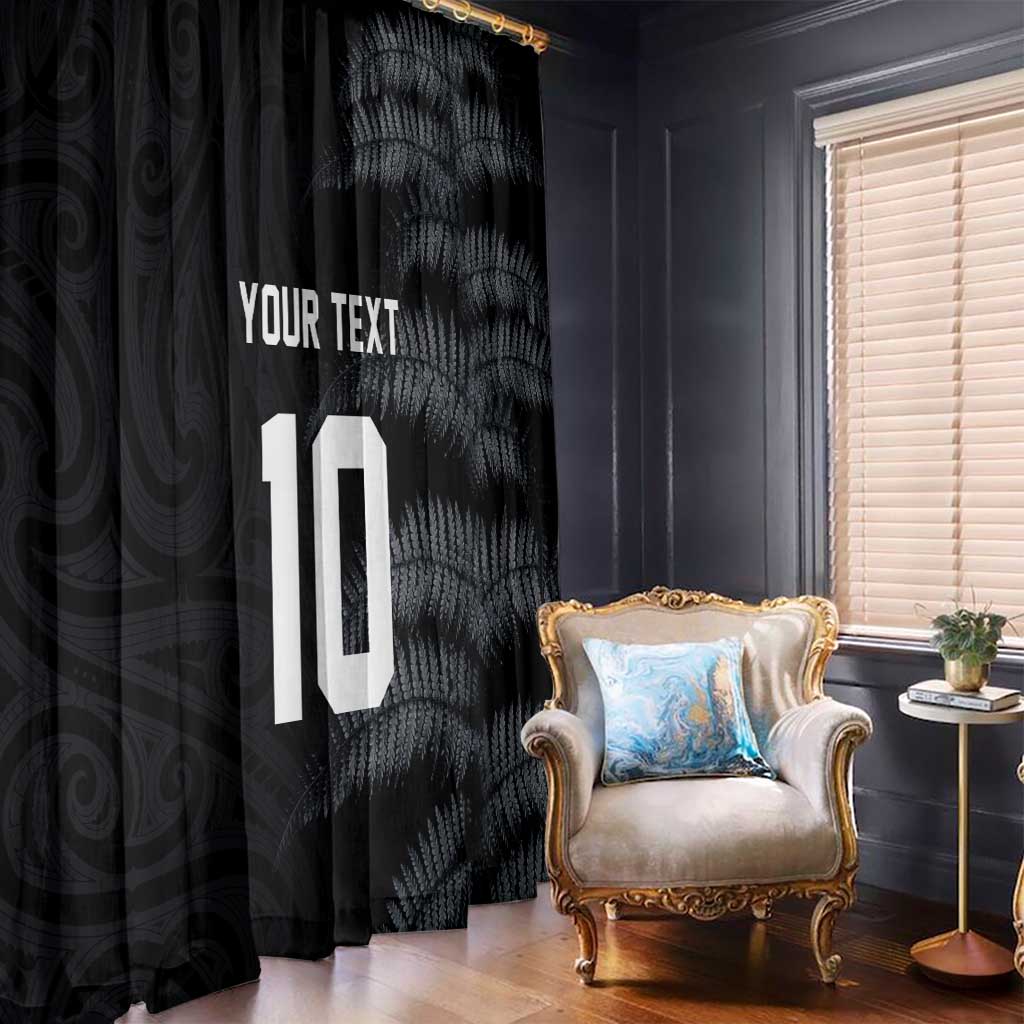 Custom New Zealand Football-Towards World Cup 2026 Window Curtain