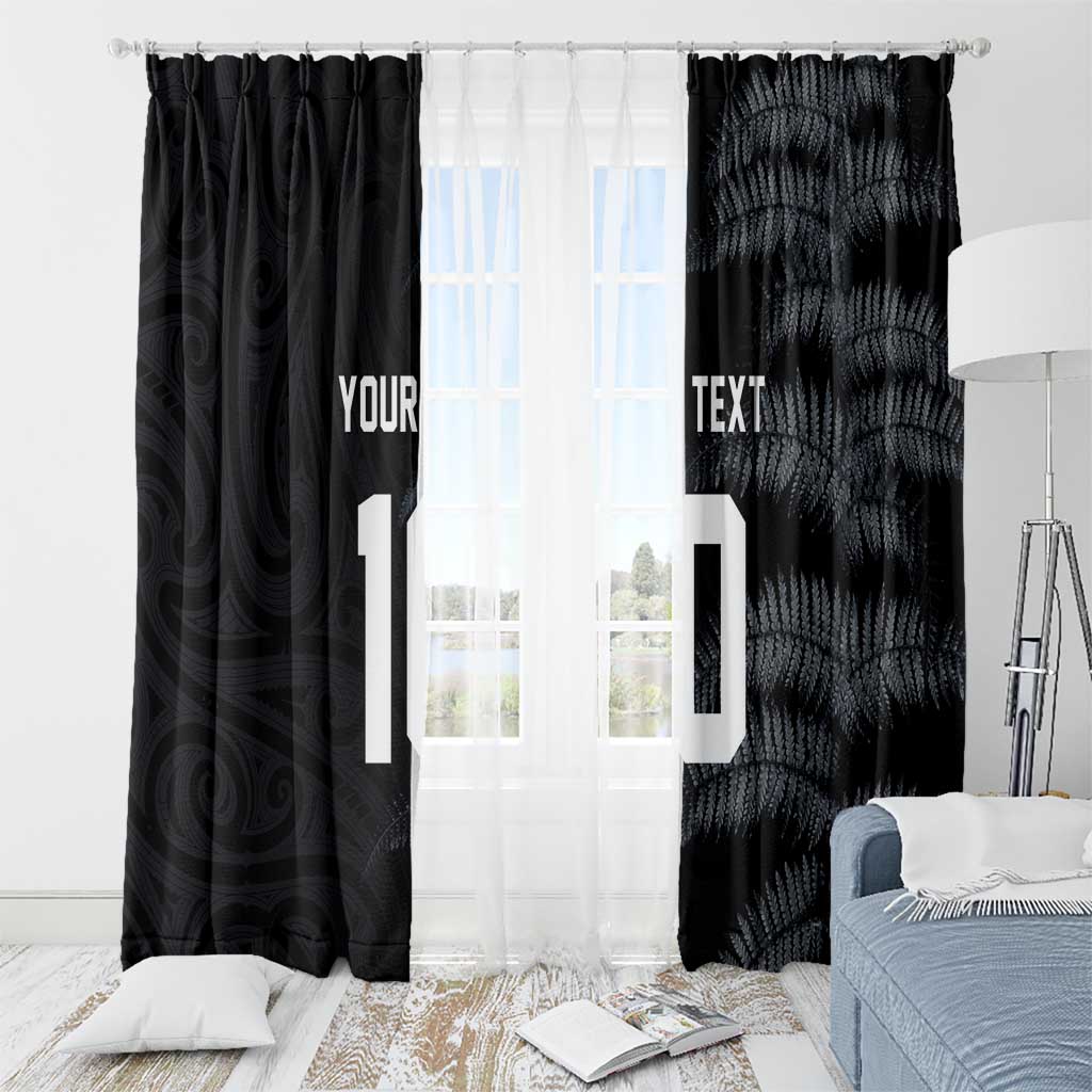 Custom New Zealand Football-Towards World Cup 2026 Window Curtain