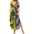 New Zealand and Cook Islands Together Family Matching Summer Maxi Dress and Hawaiian Shirt Tatau Art Tribal Pattern-Maori Tattoo with Fern and Paua Shell