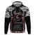 Aotearoa Toitu Te Tiriti-Maori Taniwha Zip Hoodie Toitu Te Whenua Toitu Te Reo Maori