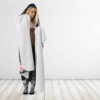 Personalised Aotearoa and Samoa Together Hooded Blanket Tatau Art Tattoos-Taniko and Tukutuku with Maori Pattern