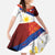 Philippines National Flag Day Family Matching Mermaid Dress and Hawaiian Shirt Polynesian and Yakan Tattoo Brush Style