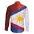 Philippines National Flag Day Family Matching Mermaid Dress and Hawaiian Shirt Polynesian and Yakan Tattoo Brush Style